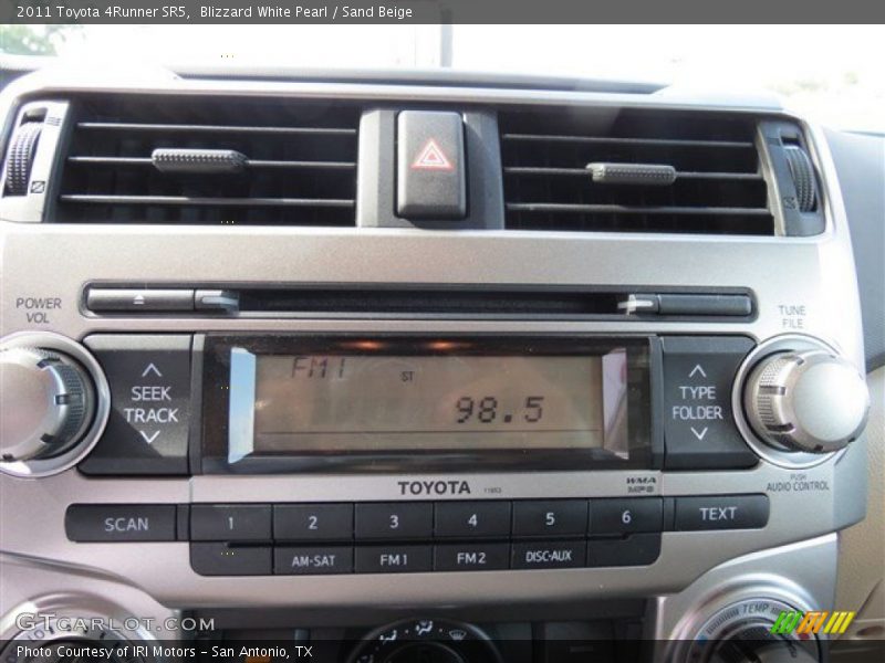 Blizzard White Pearl / Sand Beige 2011 Toyota 4Runner SR5