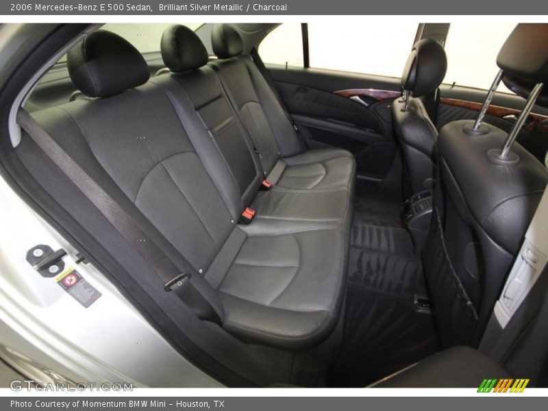 Brilliant Silver Metallic / Charcoal 2006 Mercedes-Benz E 500 Sedan