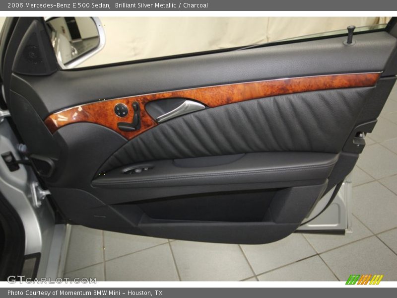 Brilliant Silver Metallic / Charcoal 2006 Mercedes-Benz E 500 Sedan
