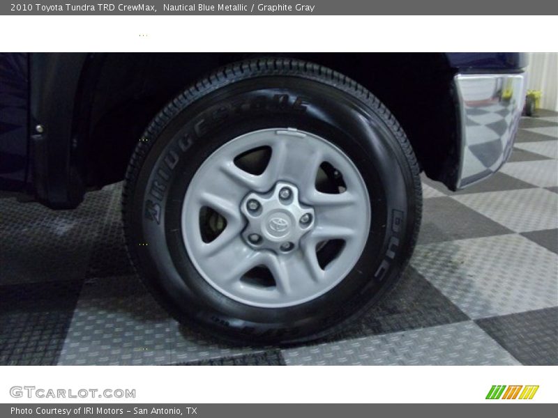 Nautical Blue Metallic / Graphite Gray 2010 Toyota Tundra TRD CrewMax