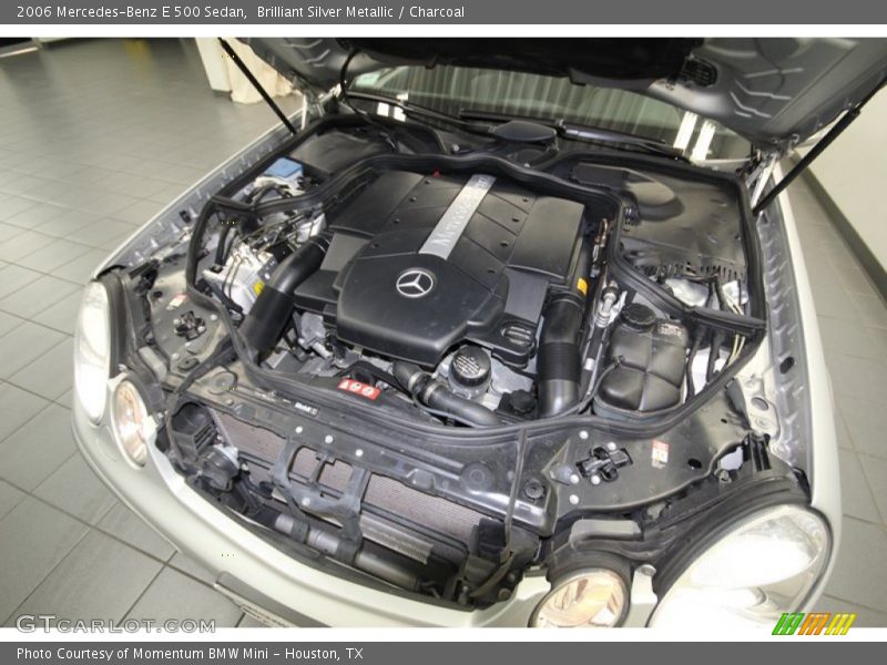 Brilliant Silver Metallic / Charcoal 2006 Mercedes-Benz E 500 Sedan