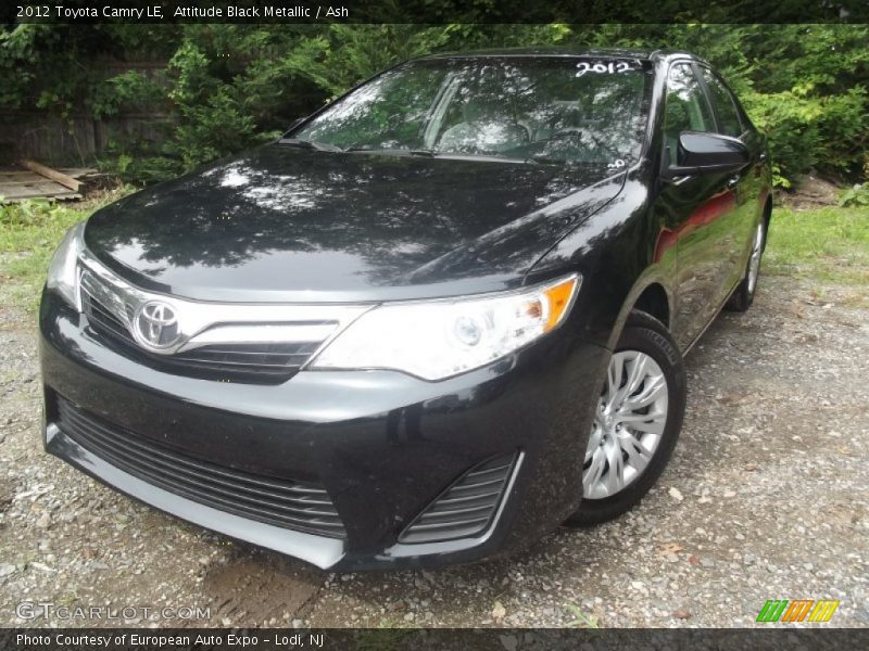 Attitude Black Metallic / Ash 2012 Toyota Camry LE
