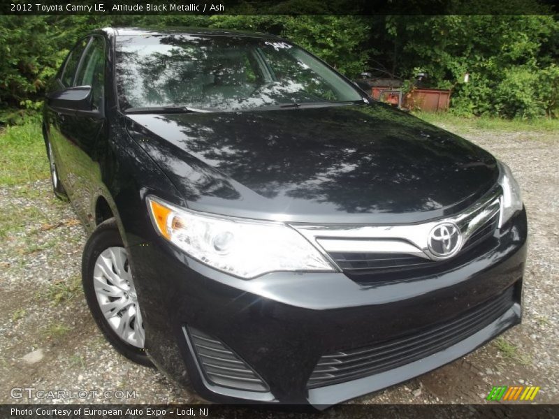 Attitude Black Metallic / Ash 2012 Toyota Camry LE