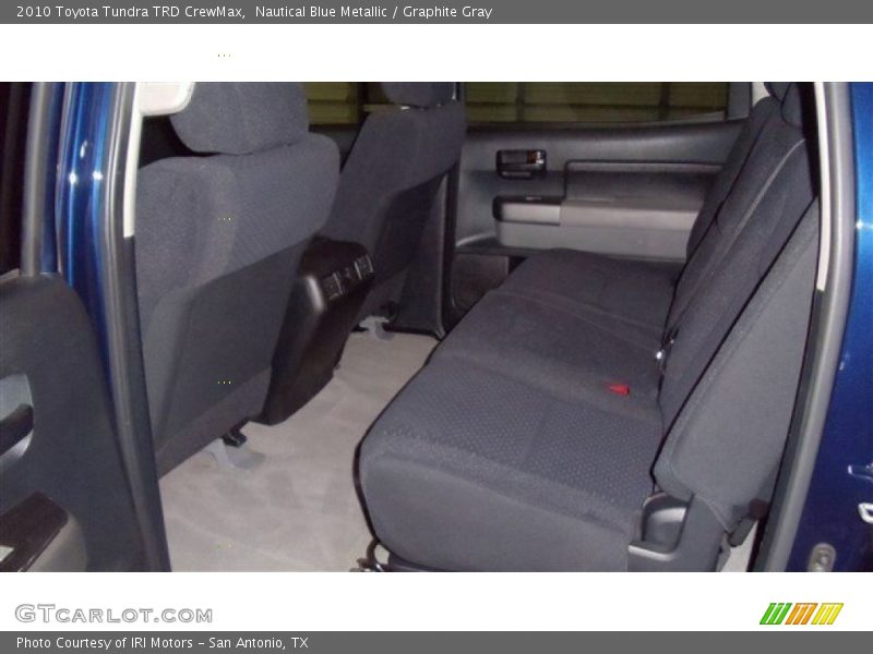 Nautical Blue Metallic / Graphite Gray 2010 Toyota Tundra TRD CrewMax