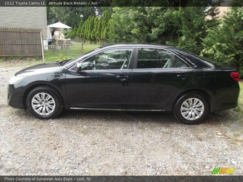Attitude Black Metallic / Ash 2012 Toyota Camry LE