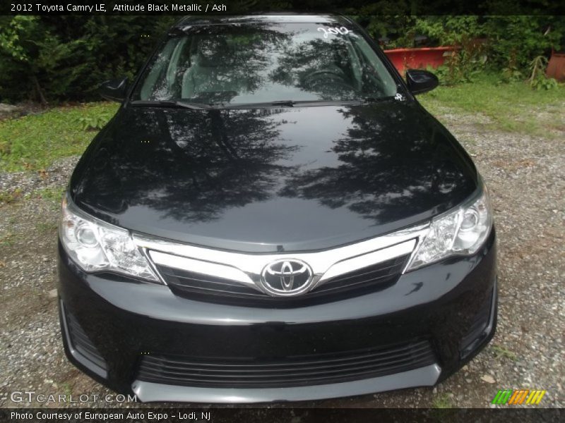Attitude Black Metallic / Ash 2012 Toyota Camry LE
