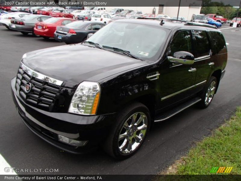 Black Raven / Ebony/Ebony 2007 Cadillac Escalade AWD