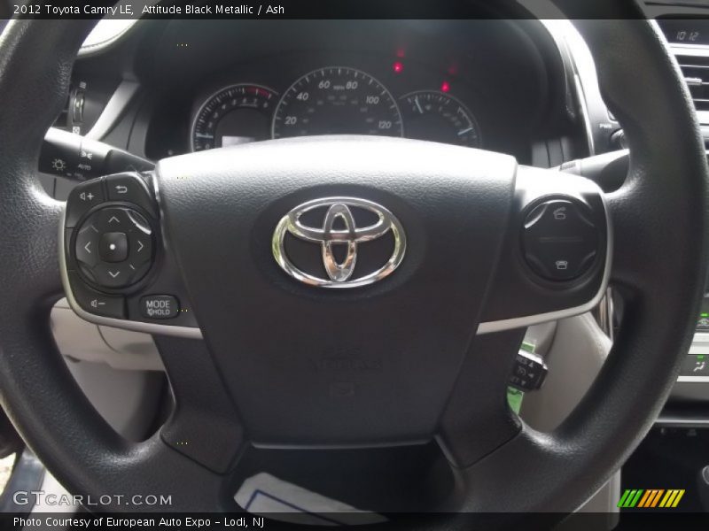 Attitude Black Metallic / Ash 2012 Toyota Camry LE