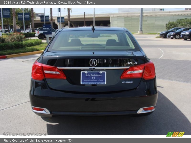 Crystal Black Pearl / Ebony 2014 Acura RLX Technology Package