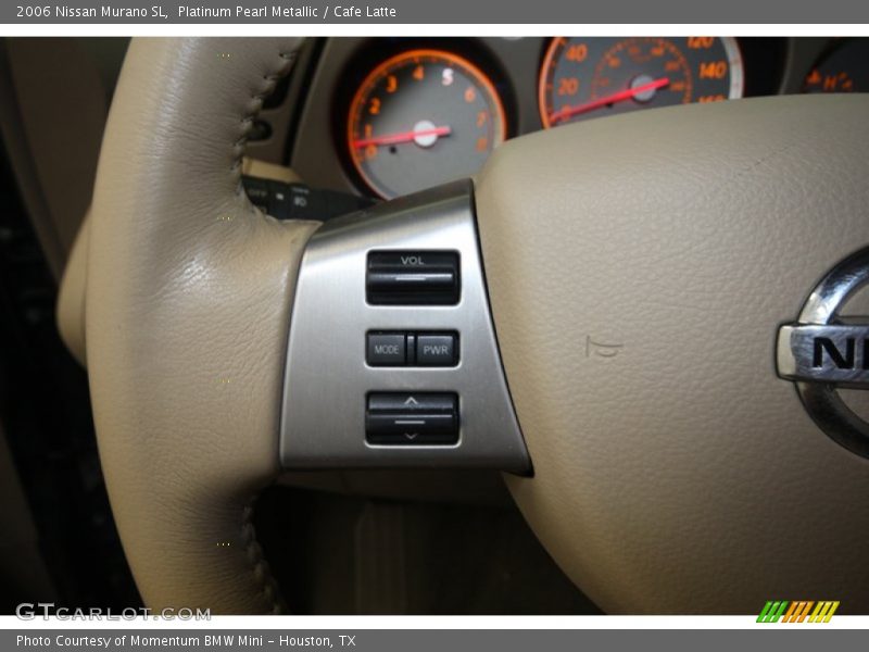 Controls of 2006 Murano SL