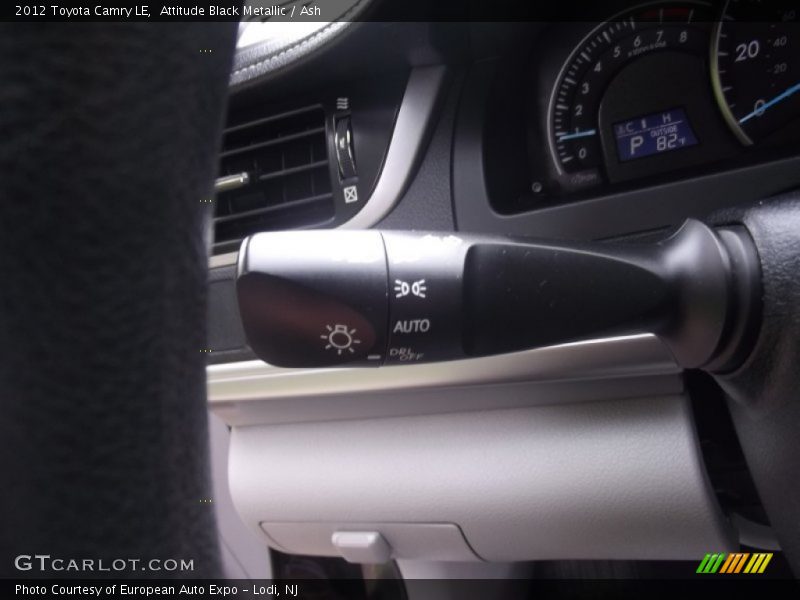 Attitude Black Metallic / Ash 2012 Toyota Camry LE
