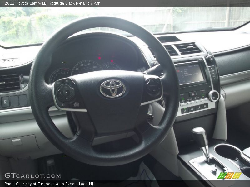 Attitude Black Metallic / Ash 2012 Toyota Camry LE
