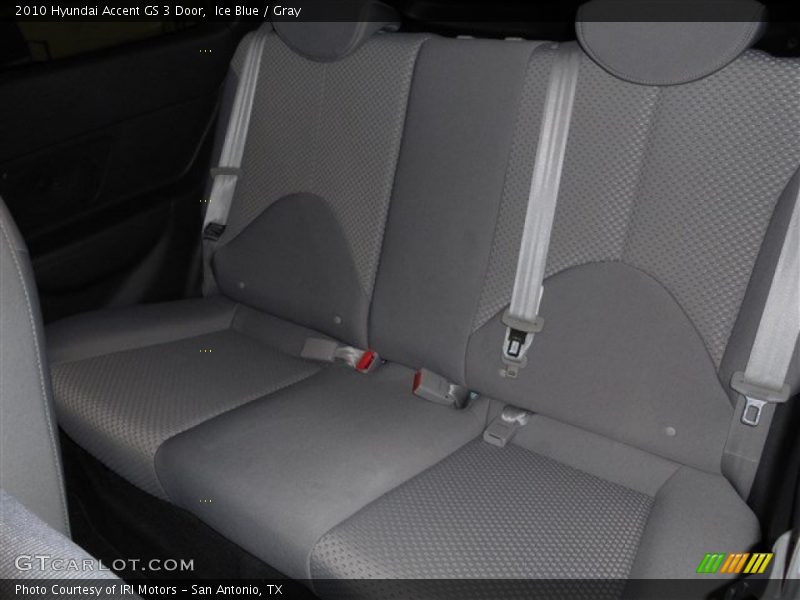 Ice Blue / Gray 2010 Hyundai Accent GS 3 Door