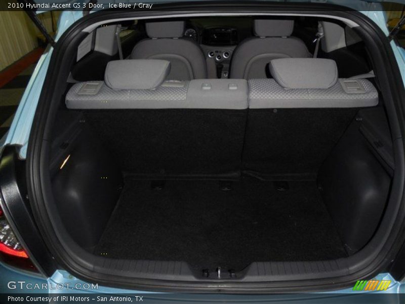 Ice Blue / Gray 2010 Hyundai Accent GS 3 Door