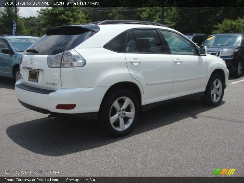 Crystal White Pearl / Ivory 2006 Lexus RX 330 AWD