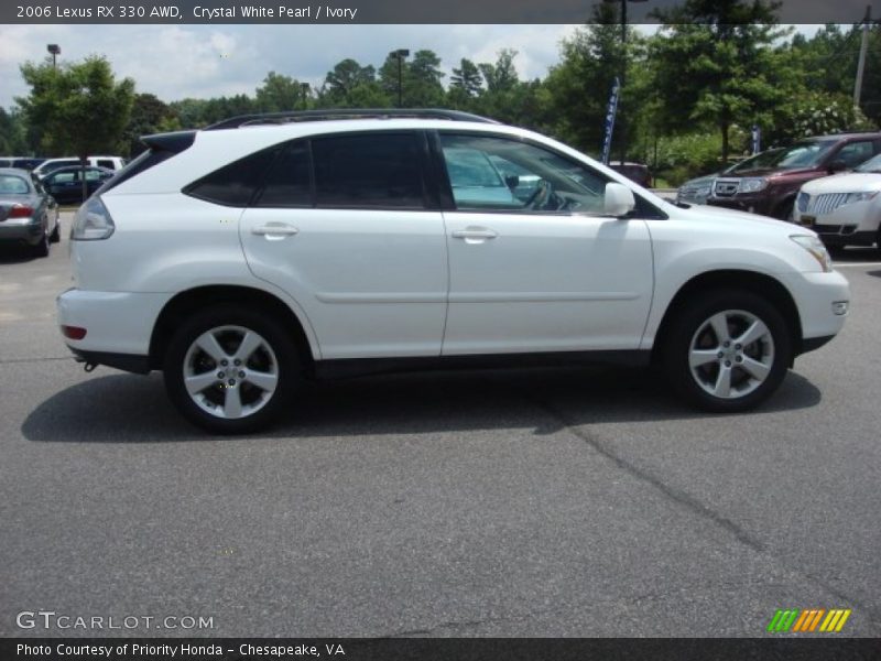 Crystal White Pearl / Ivory 2006 Lexus RX 330 AWD