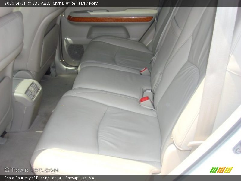 Crystal White Pearl / Ivory 2006 Lexus RX 330 AWD