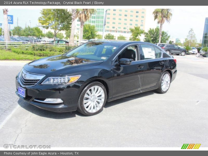 Crystal Black Pearl / Ebony 2014 Acura RLX Technology Package