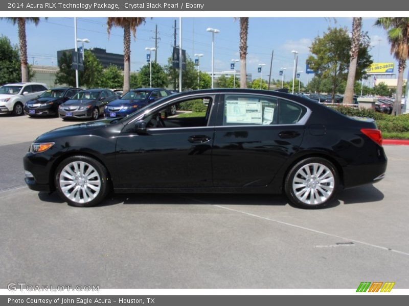 Crystal Black Pearl / Ebony 2014 Acura RLX Technology Package