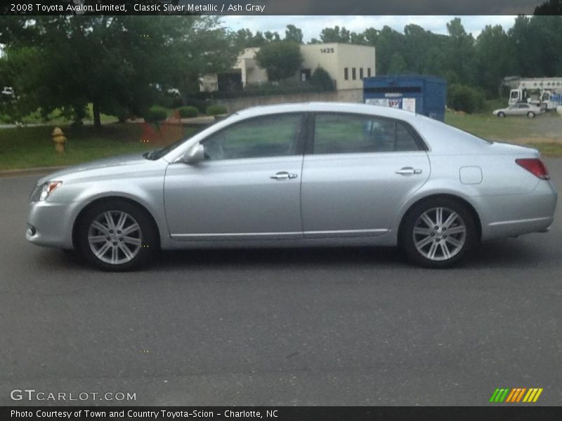 Classic Silver Metallic / Ash Gray 2008 Toyota Avalon Limited