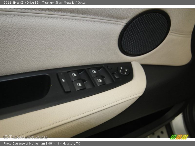 Titanium Silver Metallic / Oyster 2011 BMW X5 xDrive 35i