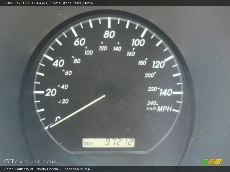 Crystal White Pearl / Ivory 2006 Lexus RX 330 AWD
