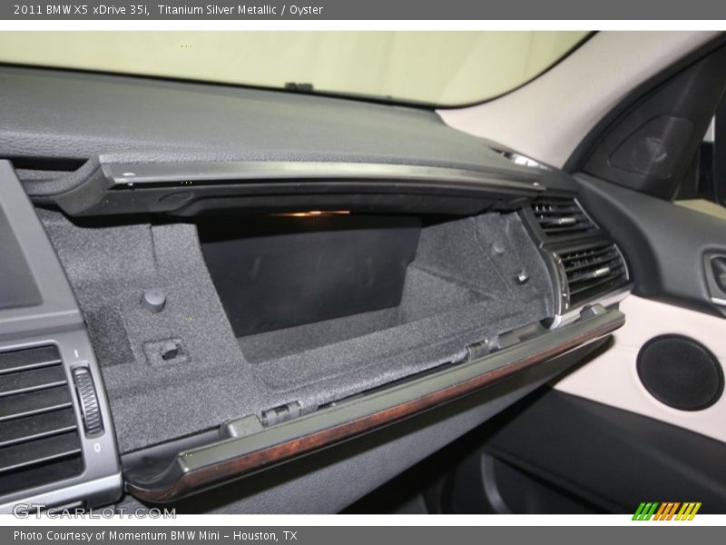 Titanium Silver Metallic / Oyster 2011 BMW X5 xDrive 35i