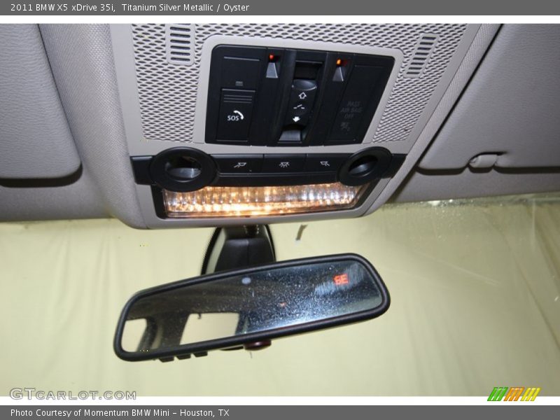 Titanium Silver Metallic / Oyster 2011 BMW X5 xDrive 35i