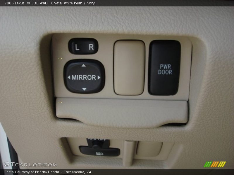 Controls of 2006 RX 330 AWD