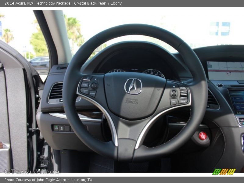 Crystal Black Pearl / Ebony 2014 Acura RLX Technology Package