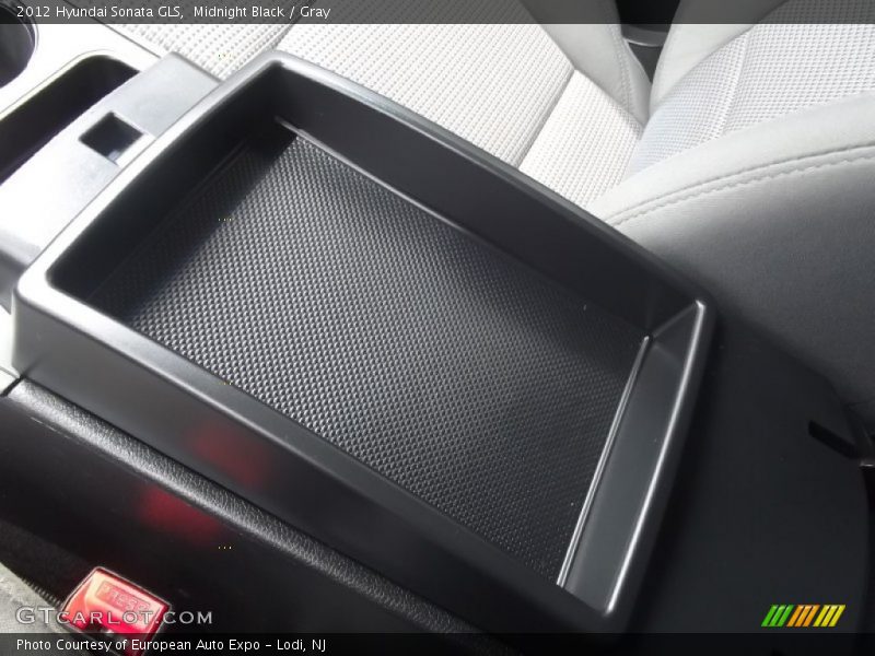 Midnight Black / Gray 2012 Hyundai Sonata GLS