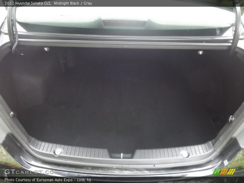 Midnight Black / Gray 2012 Hyundai Sonata GLS