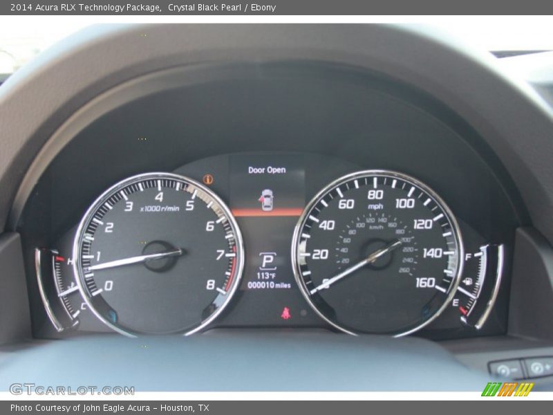 Crystal Black Pearl / Ebony 2014 Acura RLX Technology Package