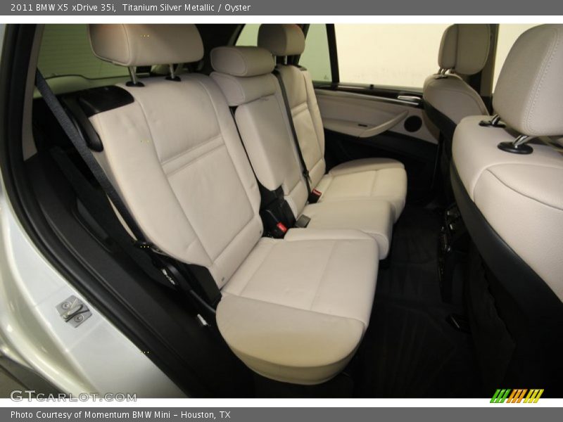 Titanium Silver Metallic / Oyster 2011 BMW X5 xDrive 35i