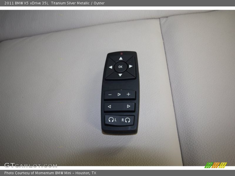 Titanium Silver Metallic / Oyster 2011 BMW X5 xDrive 35i