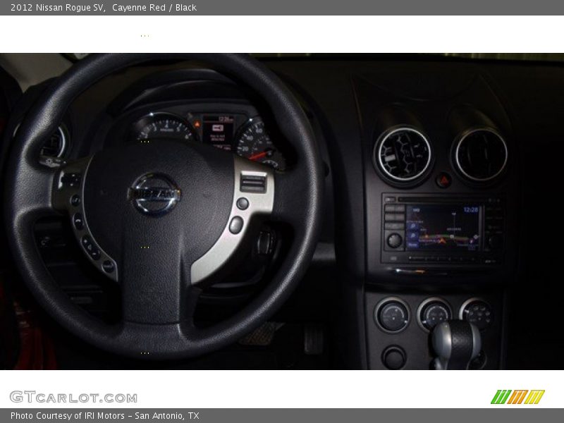 Cayenne Red / Black 2012 Nissan Rogue SV