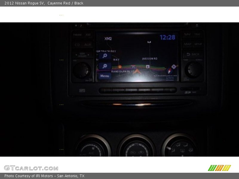 Cayenne Red / Black 2012 Nissan Rogue SV