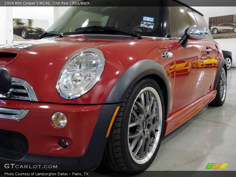 Chili Red / Red/Black 2004 Mini Cooper S MC40