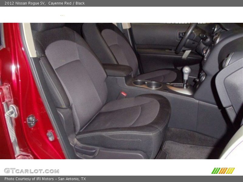 Cayenne Red / Black 2012 Nissan Rogue SV