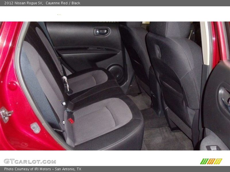 Cayenne Red / Black 2012 Nissan Rogue SV
