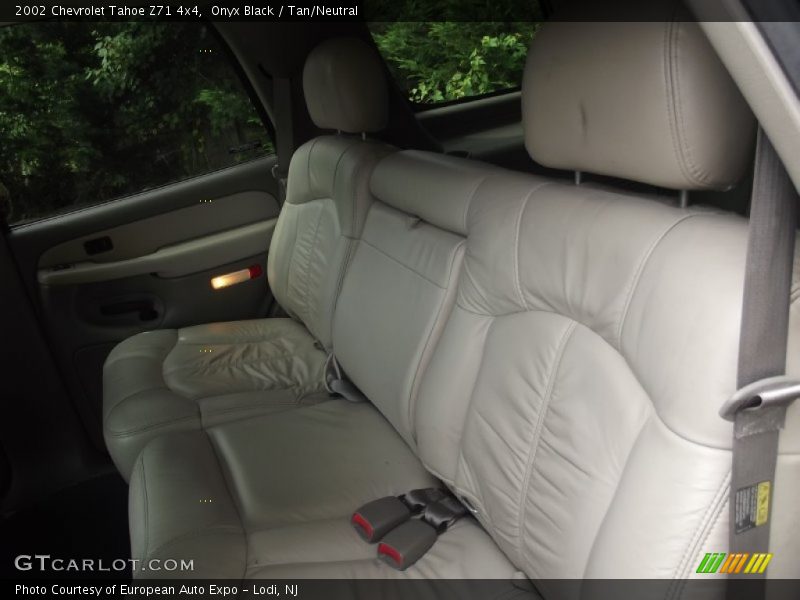 Rear Seat of 2002 Tahoe Z71 4x4