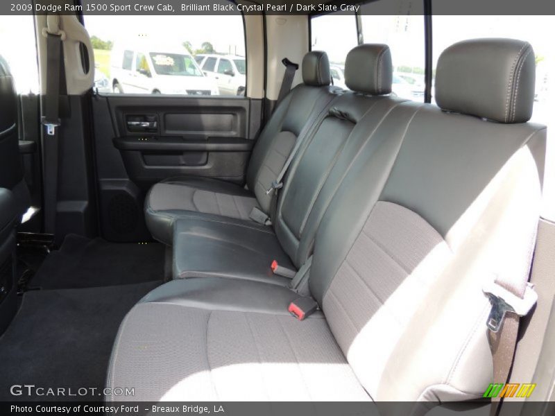 Rear Seat of 2009 Ram 1500 Sport Crew Cab