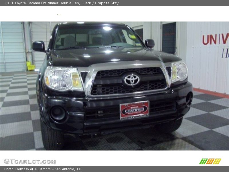 Black / Graphite Gray 2011 Toyota Tacoma PreRunner Double Cab