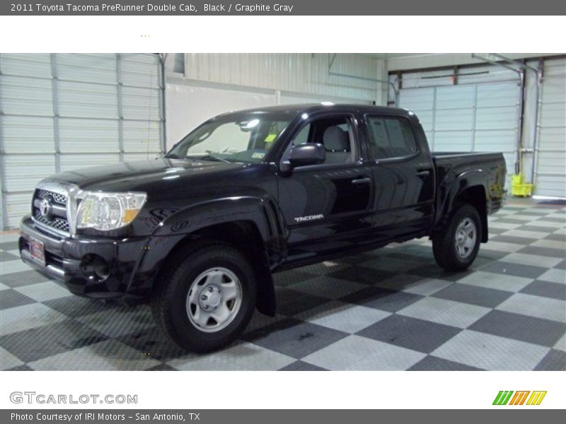 Black / Graphite Gray 2011 Toyota Tacoma PreRunner Double Cab