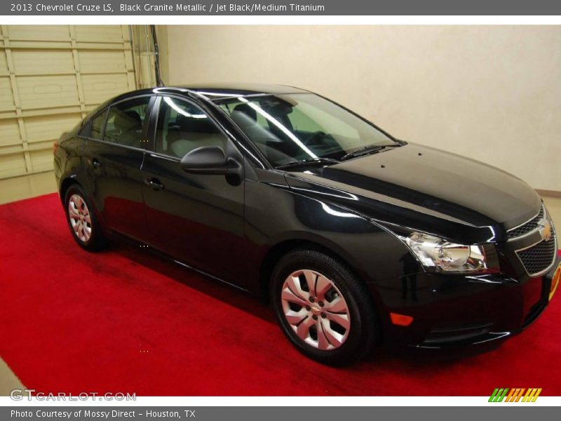 Black Granite Metallic / Jet Black/Medium Titanium 2013 Chevrolet Cruze LS