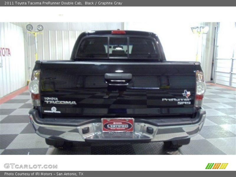 Black / Graphite Gray 2011 Toyota Tacoma PreRunner Double Cab