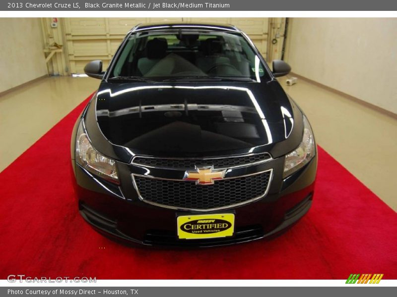 Black Granite Metallic / Jet Black/Medium Titanium 2013 Chevrolet Cruze LS