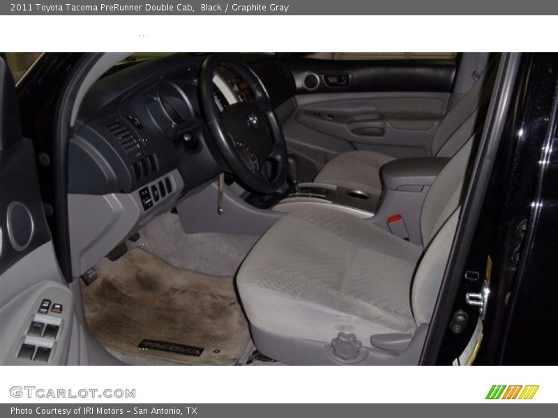 Black / Graphite Gray 2011 Toyota Tacoma PreRunner Double Cab