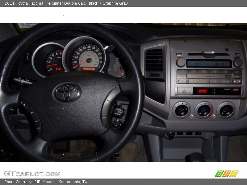 Black / Graphite Gray 2011 Toyota Tacoma PreRunner Double Cab