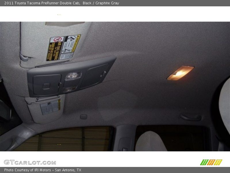 Black / Graphite Gray 2011 Toyota Tacoma PreRunner Double Cab